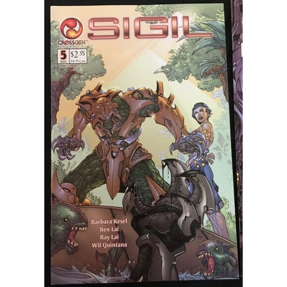 Crossgen Comics Mixed Lot of 10- Sigil, Crux and More Circa 2000-2008 - Picture 5 of 12